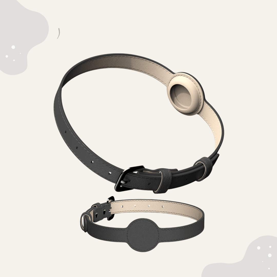 Airtag kompatibles Halsband für Hunde & Katzen – Verstellbar, robust & ideal für Alltag - Animoraa
