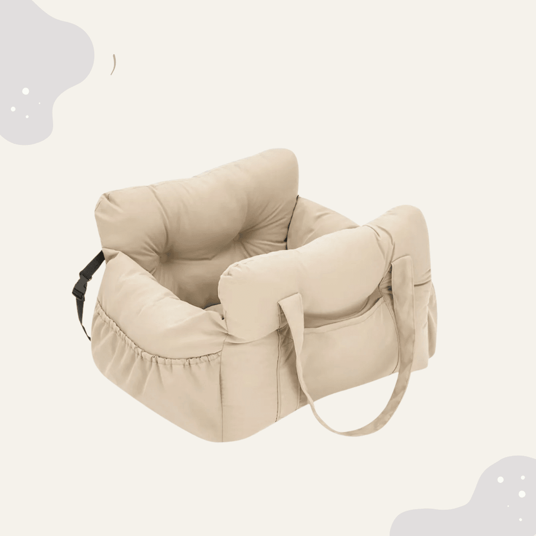 2 - in - 1 Hunde Autositz & Tragetasche – Sicherer Auto Hundesitz für kleine Hunde, rutschfest & waschbar - Animoraa