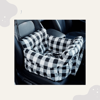 2 - in - 1 Hunde Autositz & Tragetasche – Sicherer Auto Hundesitz für kleine Hunde, rutschfest & waschbar - Animoraa