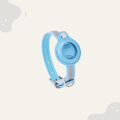 AirTag Haustier Halsband Leder - Animoraa