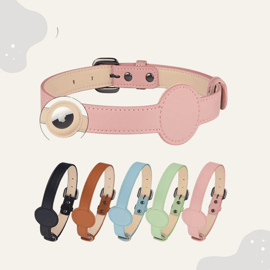 Airtag kompatibles Halsband für Hunde & Katzen – Verstellbar, robust & ideal für Alltag - Animoraa