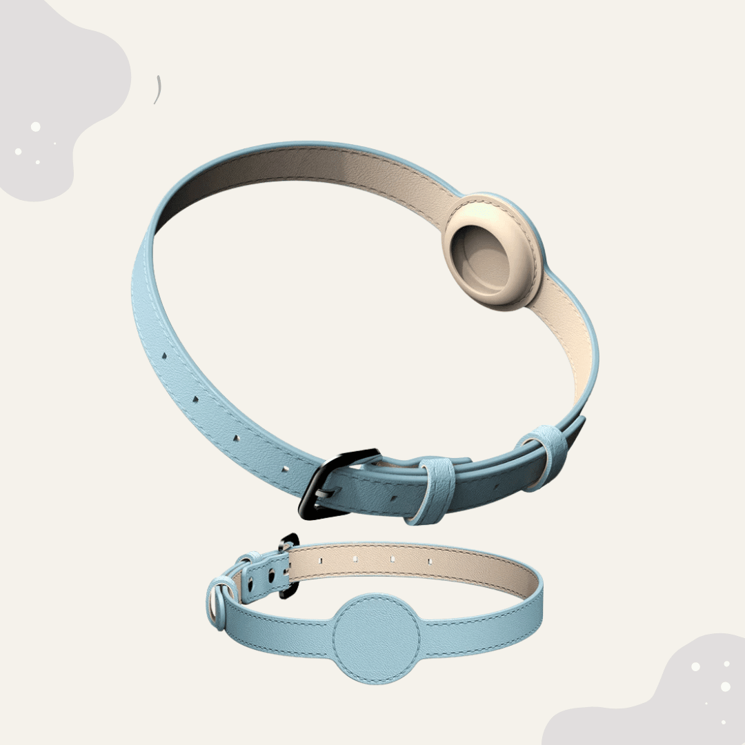 Airtag kompatibles Halsband für Hunde & Katzen – Verstellbar, robust & ideal für Alltag - Animoraa