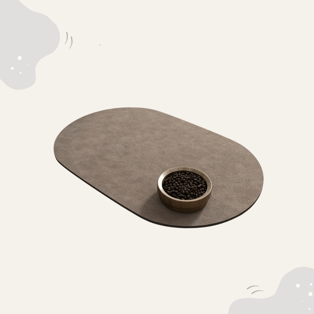 Animoraa Futterunterlage Oval Rutschfest - Animoraa