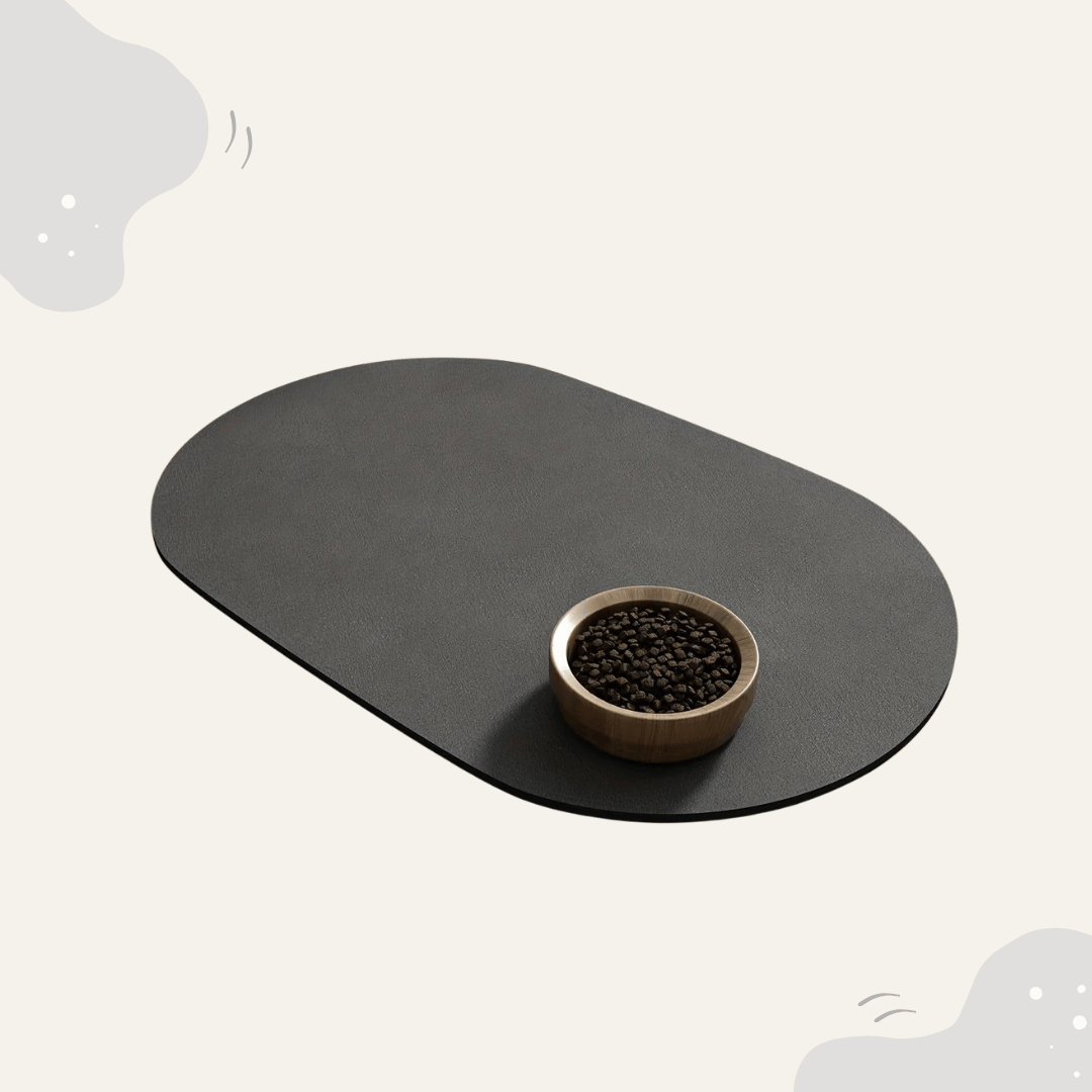 Animoraa Futterunterlage Oval Rutschfest - Animoraa