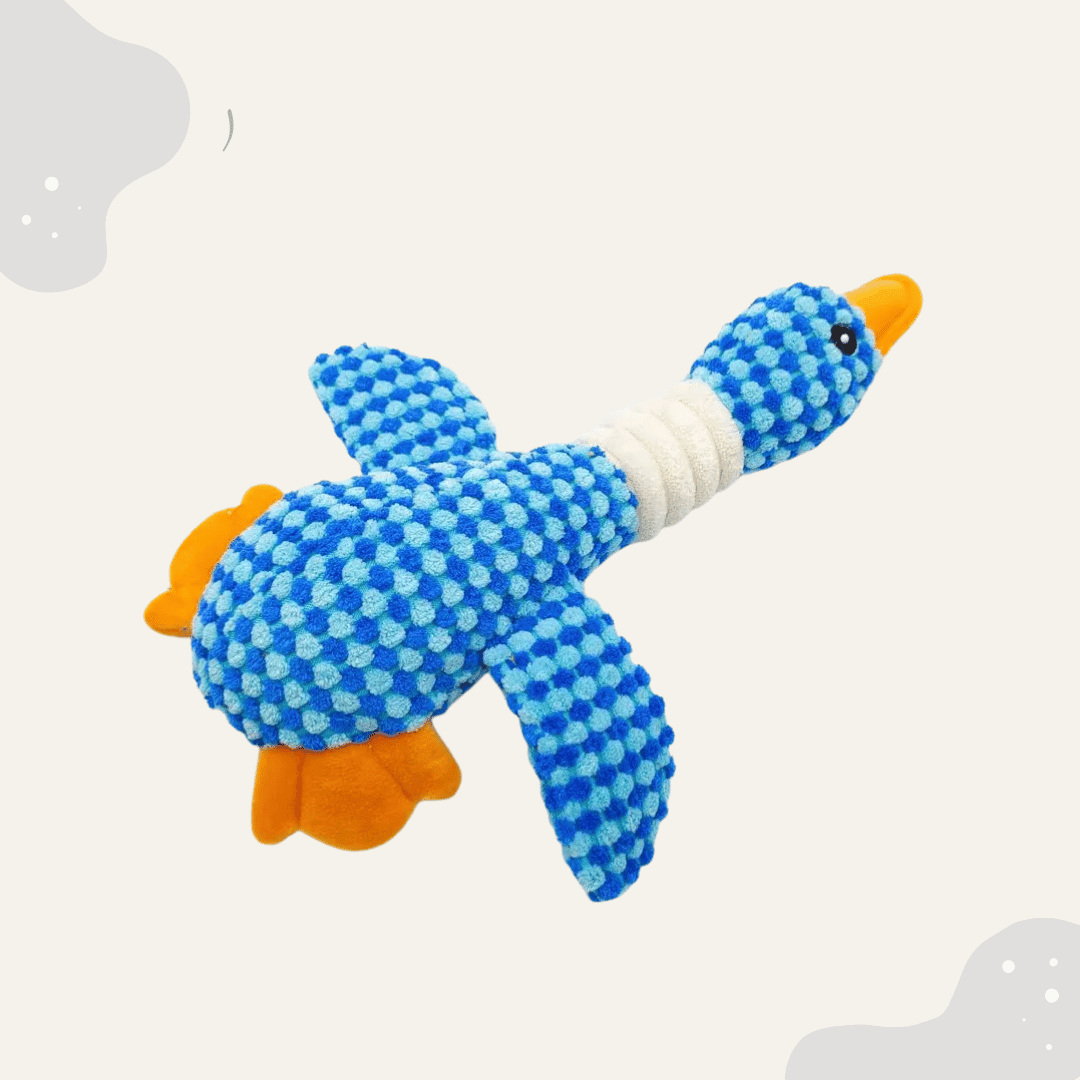 Ente aus Stoff zum Kuscheln für Hund und Katze - Animoraa