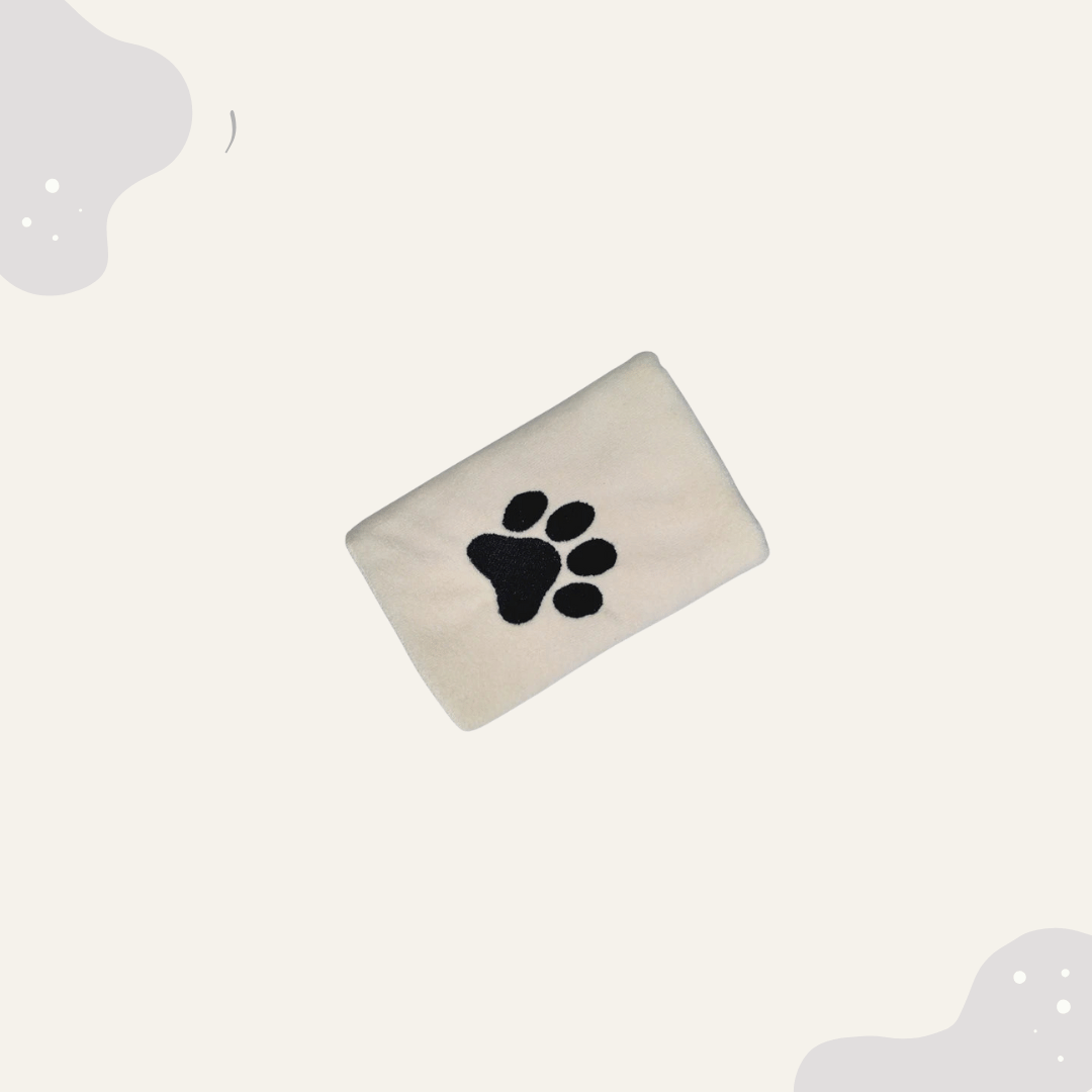 Haustier Badetuch Mikrofaser – saugstarkes Hunde & Katzenhandtuch - Animoraa