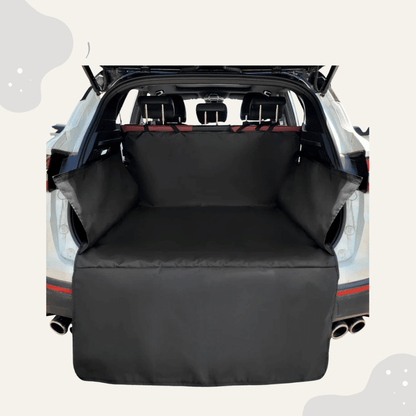 Hunde Kofferraum Schutzdecke wasserdicht – Robuste Auto Hundedecke mit Seitenschutz für SUV & Kombi - Animoraa
