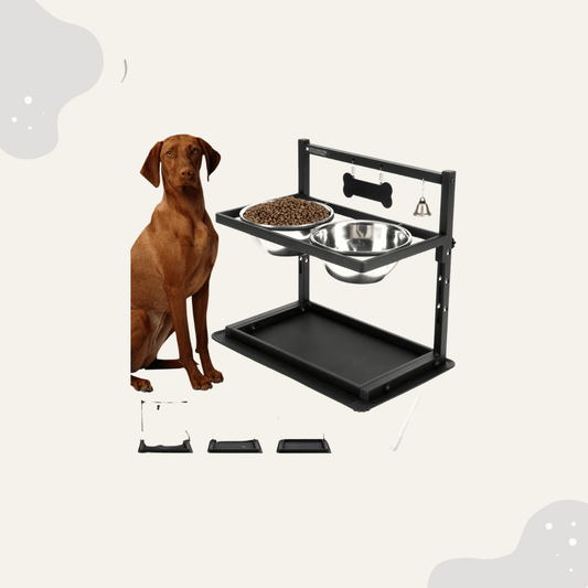 Hundefutterstation höhenverstellbar - Animoraa