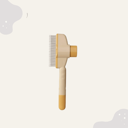 Katzenkamm mit Floating Pins – Nadelbürste zur effektiven Haarentfernung bei kurzem & langem Fell - Animoraa