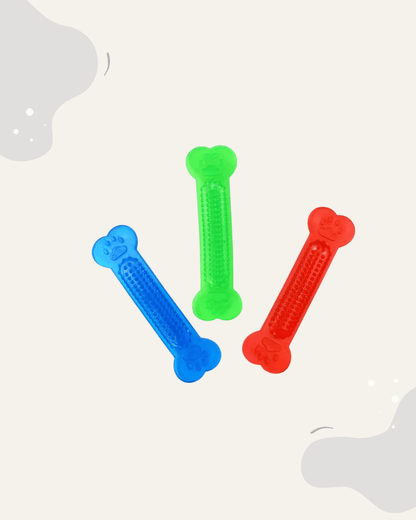 Knochen Hundespielzeug aus Gummi – Strapazierfähiges Kauspielzeug gegen Langeweile - Animoraa