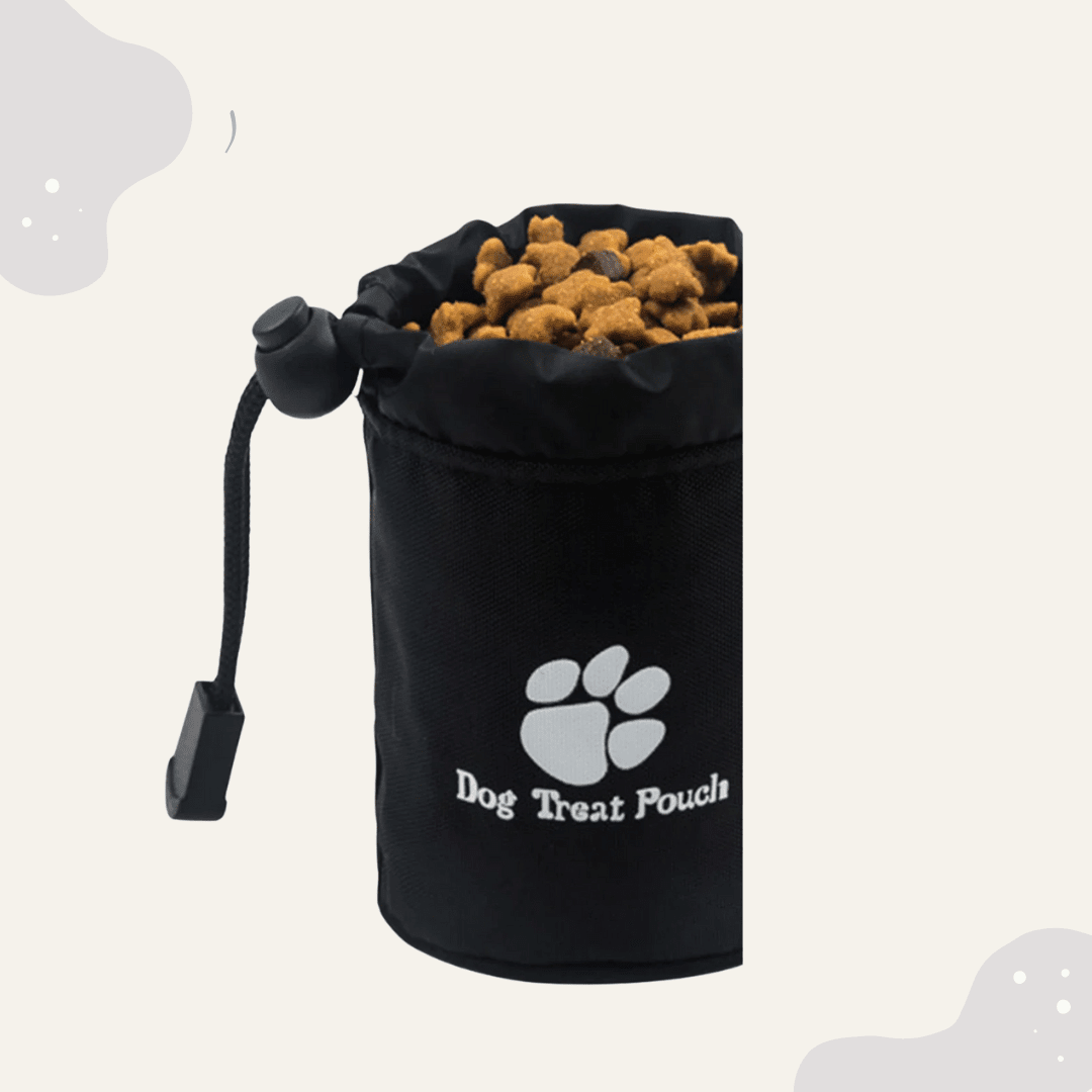Leckerli Tasche für Hunde – Wasserdichter Snackbeutel aus Nylon, ideal für Hundetraining & Gassirunden - Animoraa