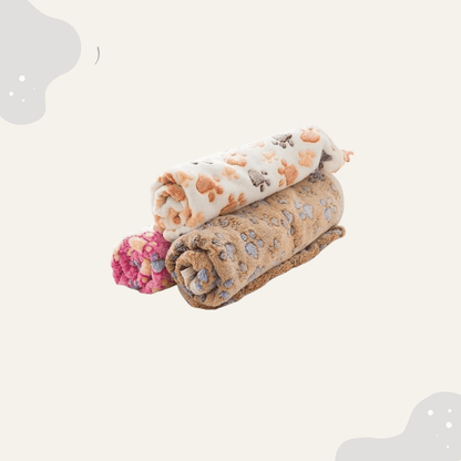 Weiche Haustierdecke Coral Fleece – warme Hundedecke & Katzendecke - Animoraa