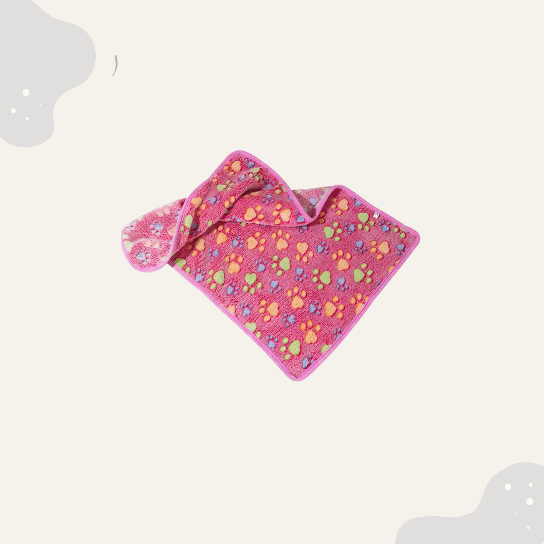 Weiche Haustierdecke Coral Fleece – warme Hundedecke & Katzendecke - Animoraa